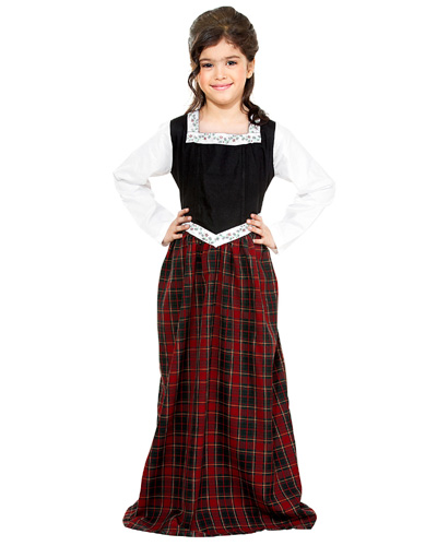 Girls Highland Dress - Click Image to Close