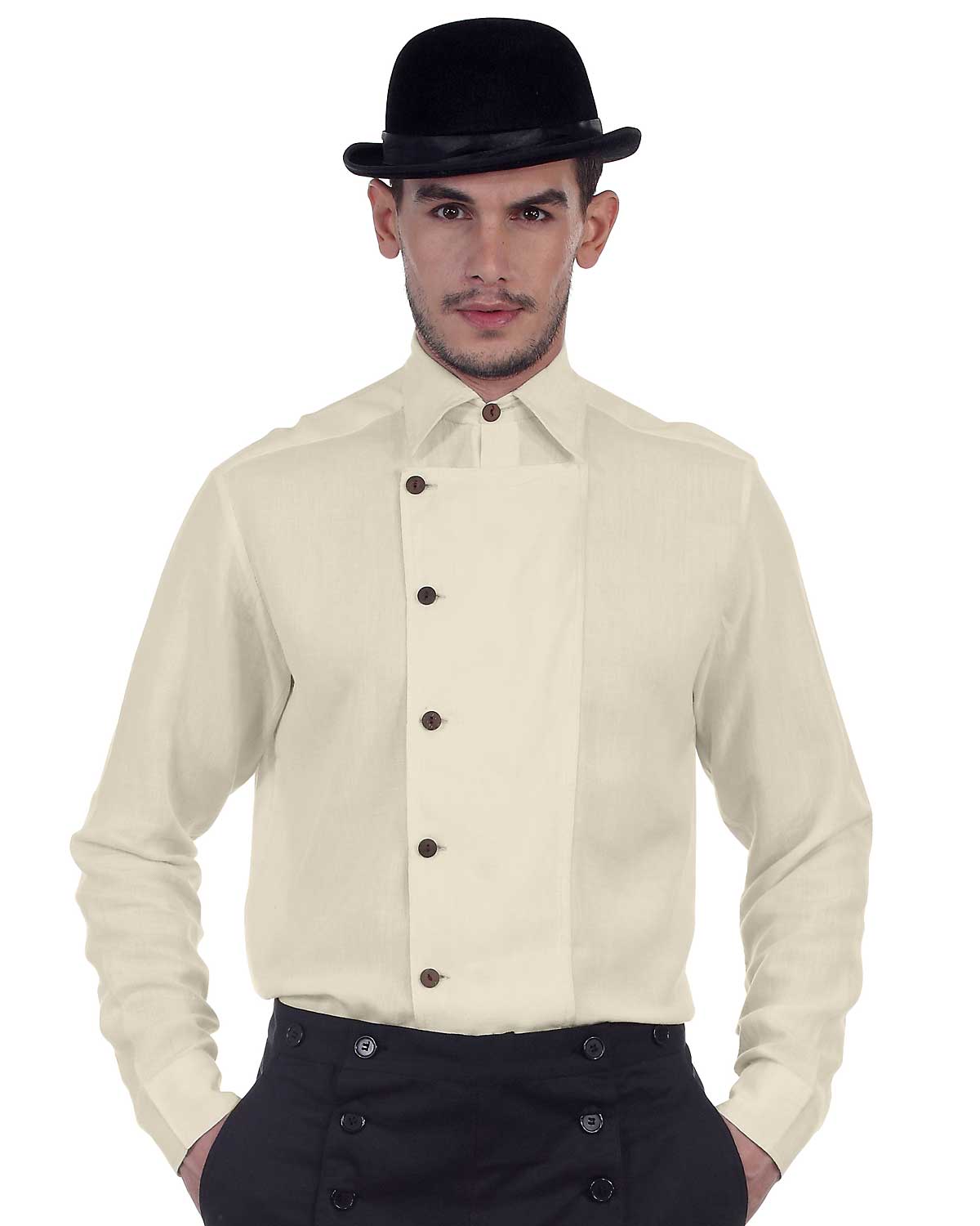 Victorian Linen Shirt - Click Image to Close
