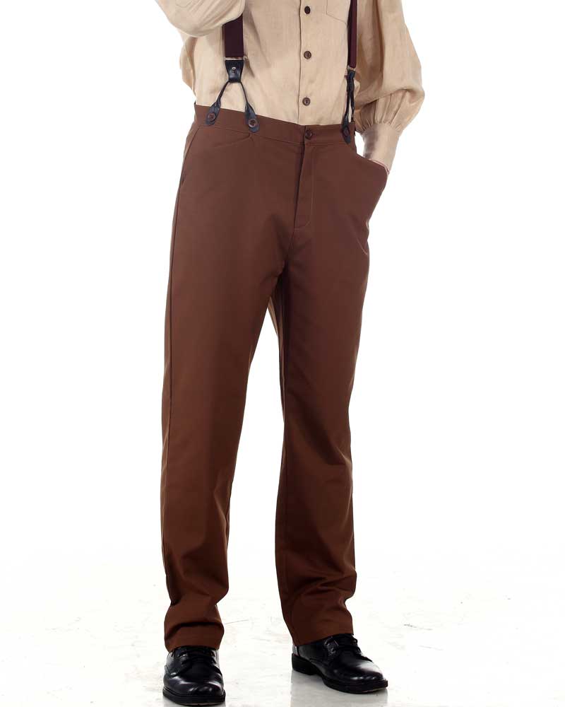 Victorian Pants-Brown - Click Image to Close