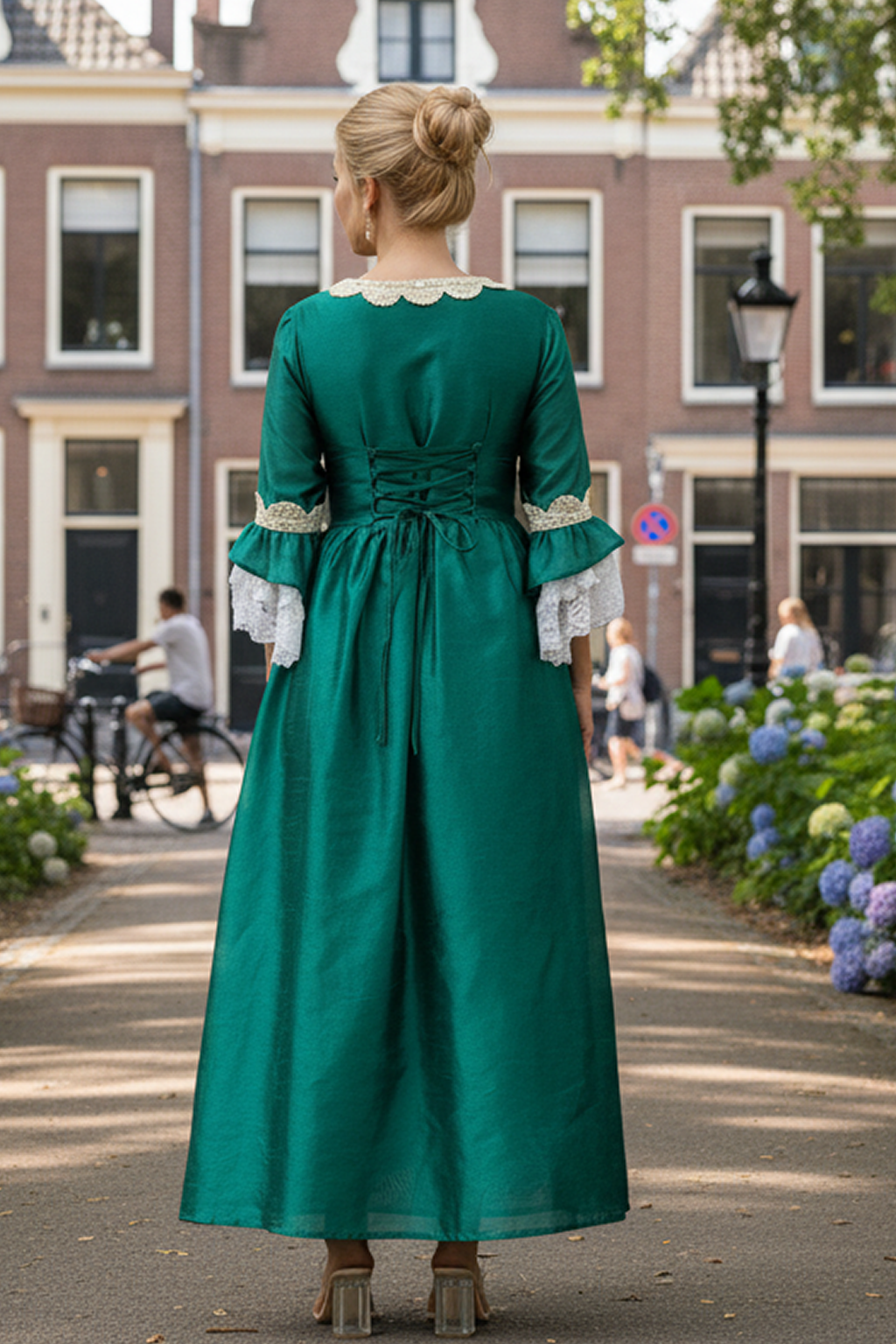 charlotte green dress Charlotte - Maxi Dress - Hunter Green main image 0