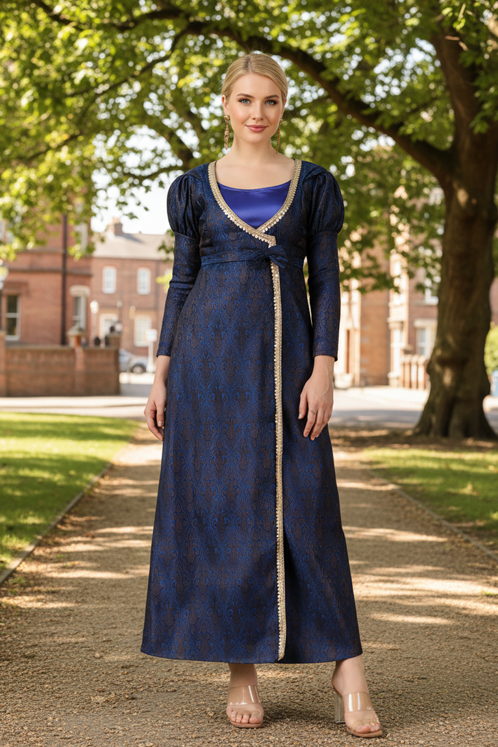 Penelope Featherington Dress Royal Blue (98) | TudorDressing Penelope Featherington Dress Royal Blue (98) | TudorDressing