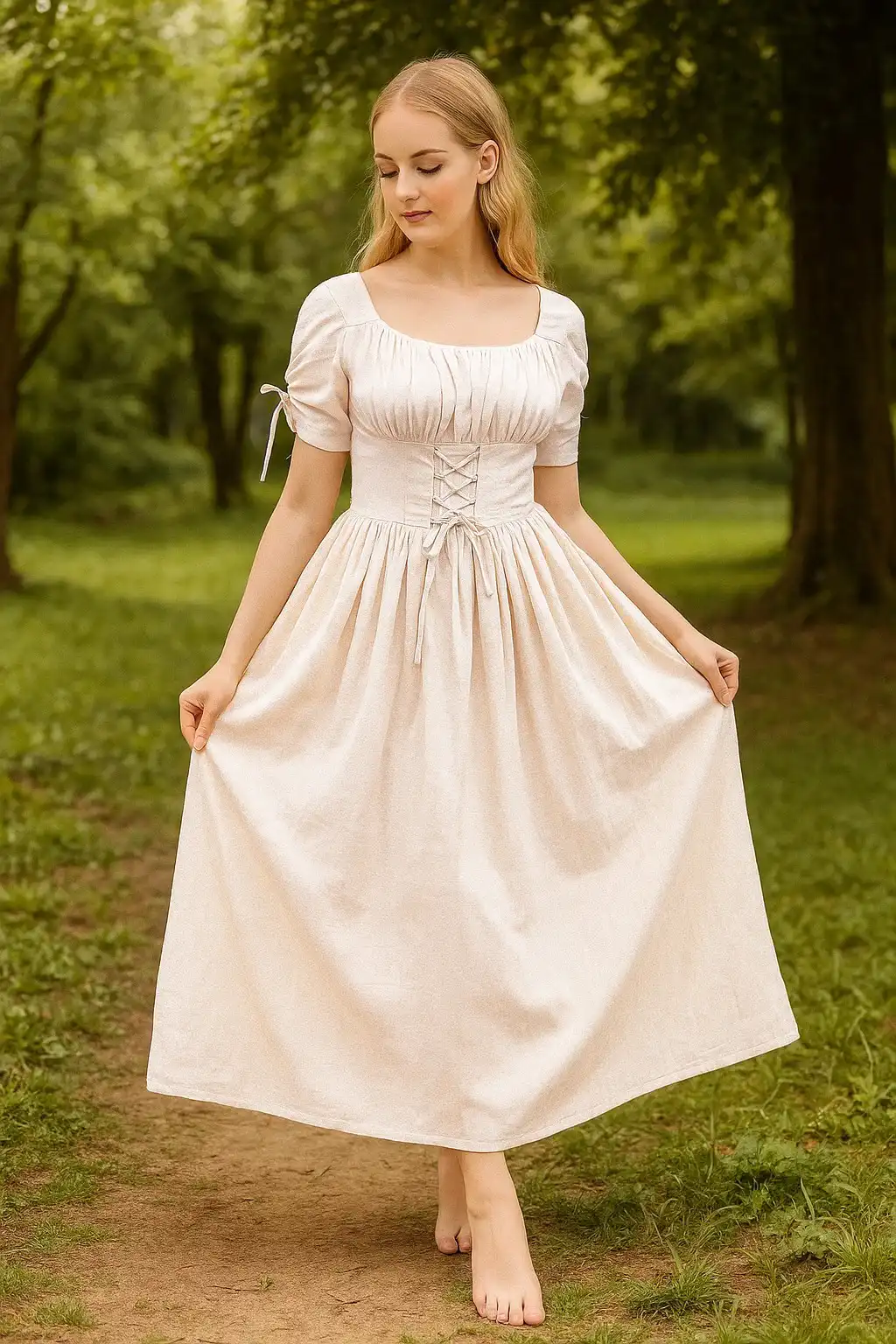 Women’s Meadow Muse Dress Apricot