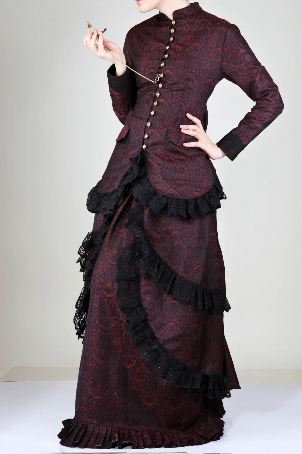 Women’s Brocade Dinner Dress Hover