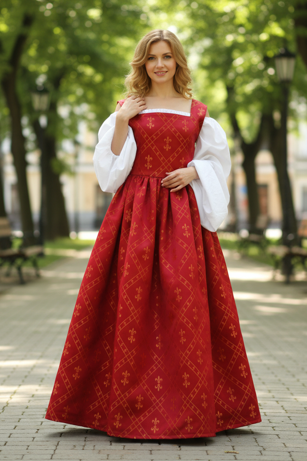 blue dress for baby girl Aruna Burgundy Embellished Cape Sleeve Maxi Dress – Frock and Frill main image 0