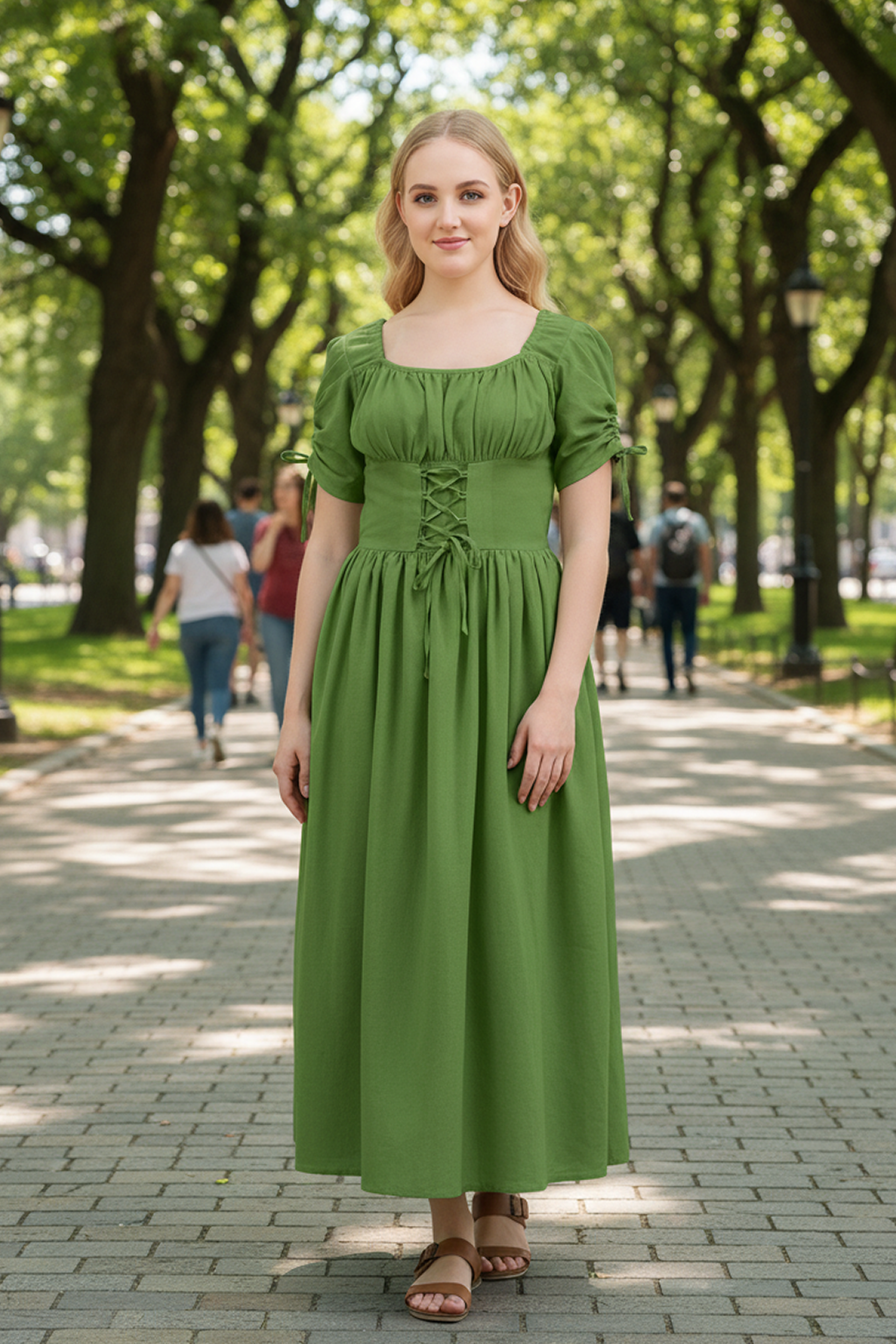 Women’s Meadow Muse Dress Army Green