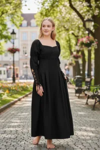 Women’s Woodland Muse Dress Black