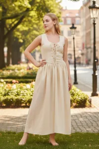 Women’s Twilight Bloom Dress Apricot