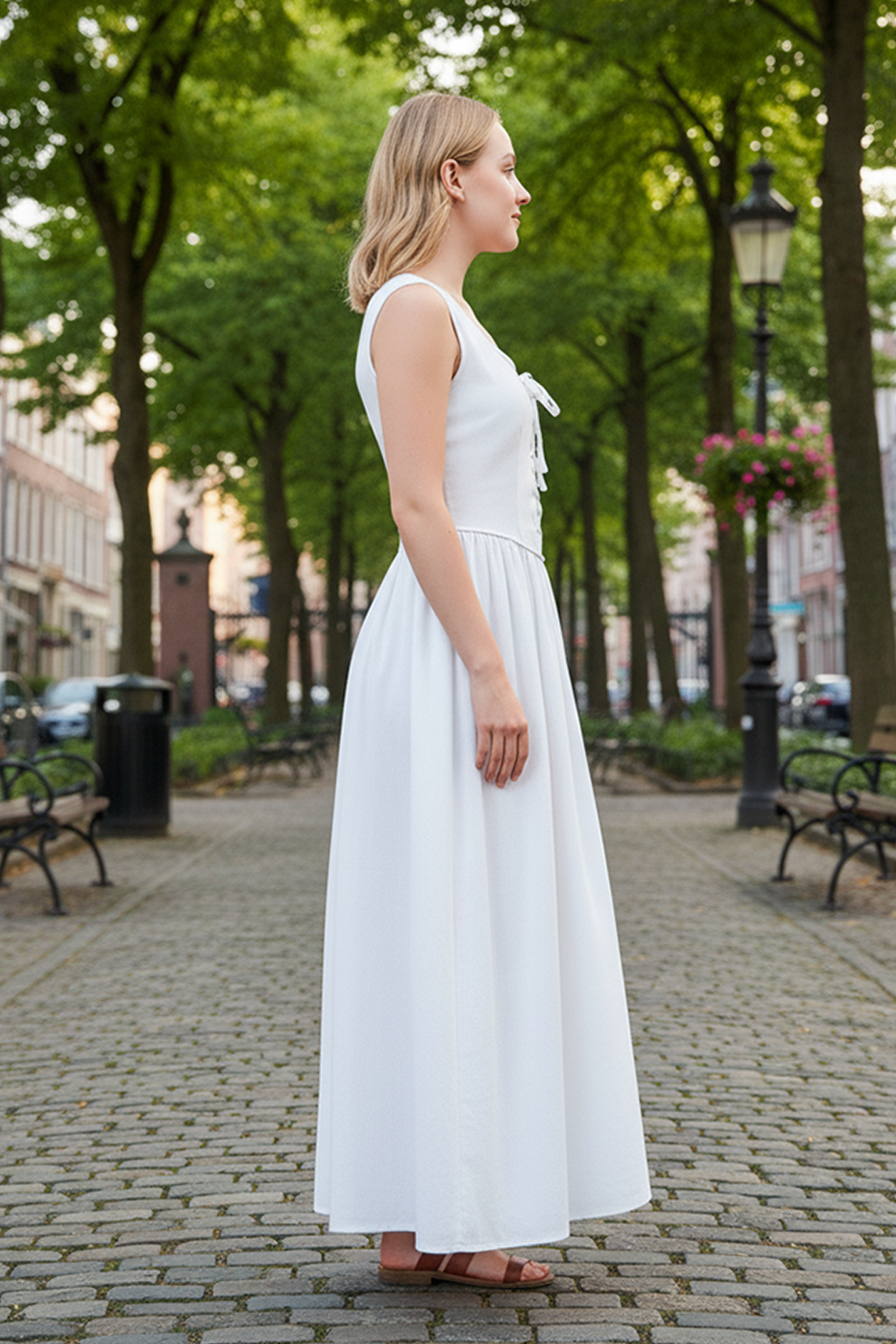 Women’s Twilight Bloom Dress White