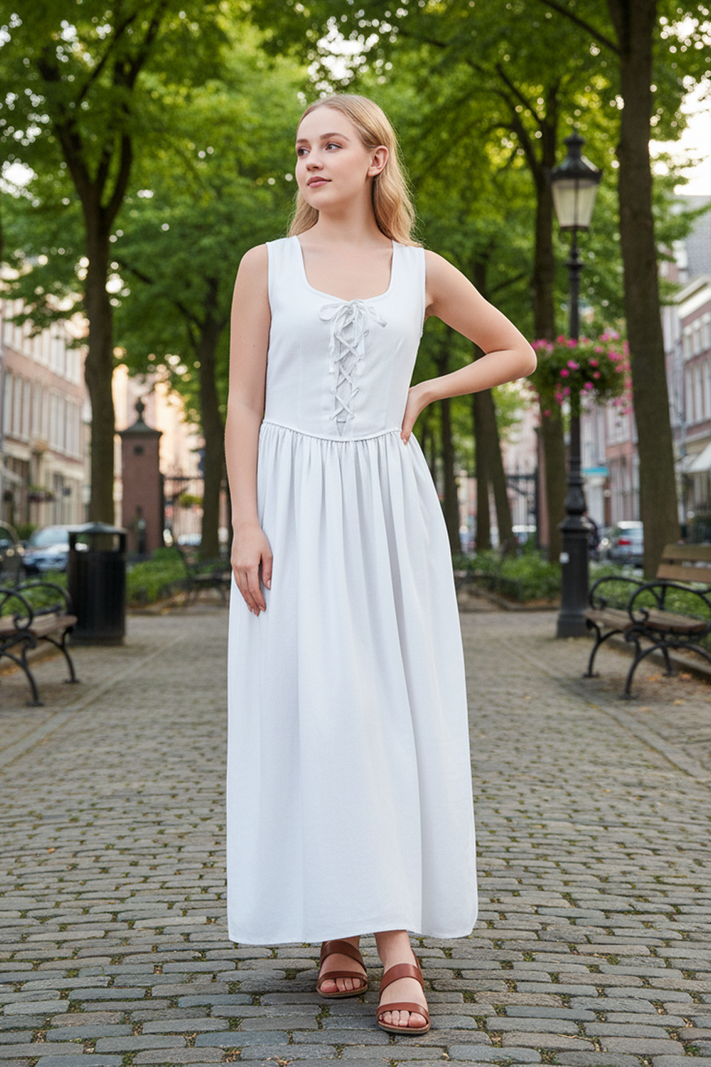 Women’s Twilight Bloom Dress White