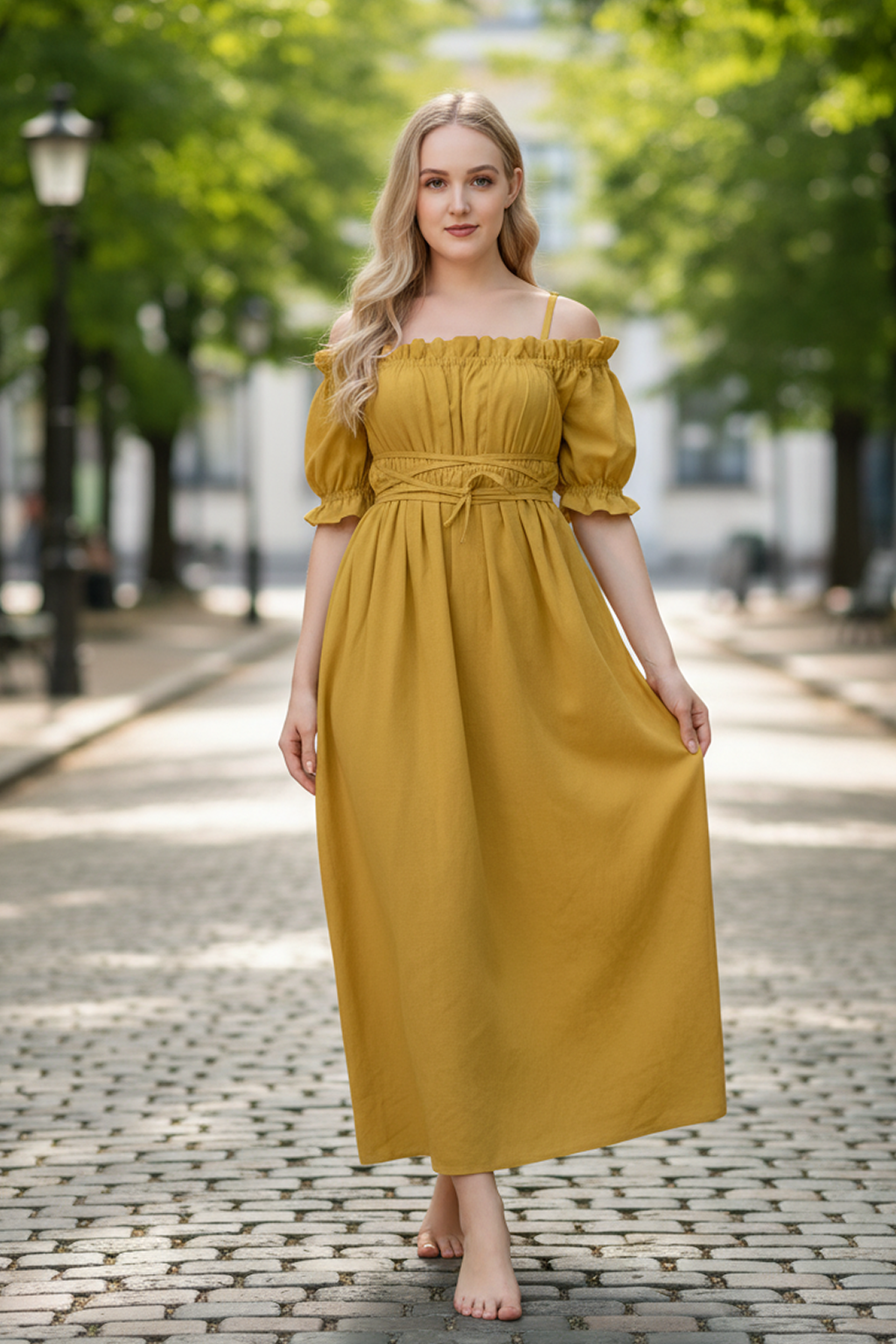 slim fit dress slacks Goldenrod Brett Dress main image 0