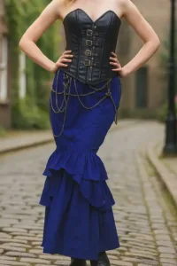 Vanessa Fitted Victorian Skirt